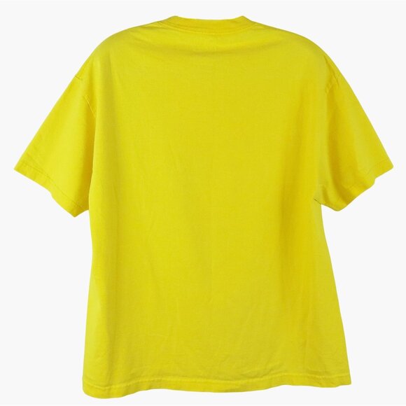 Vintage Nike "Just Do It" Yellow T-Shirt Size XL VGUC - Picture 4 of 10